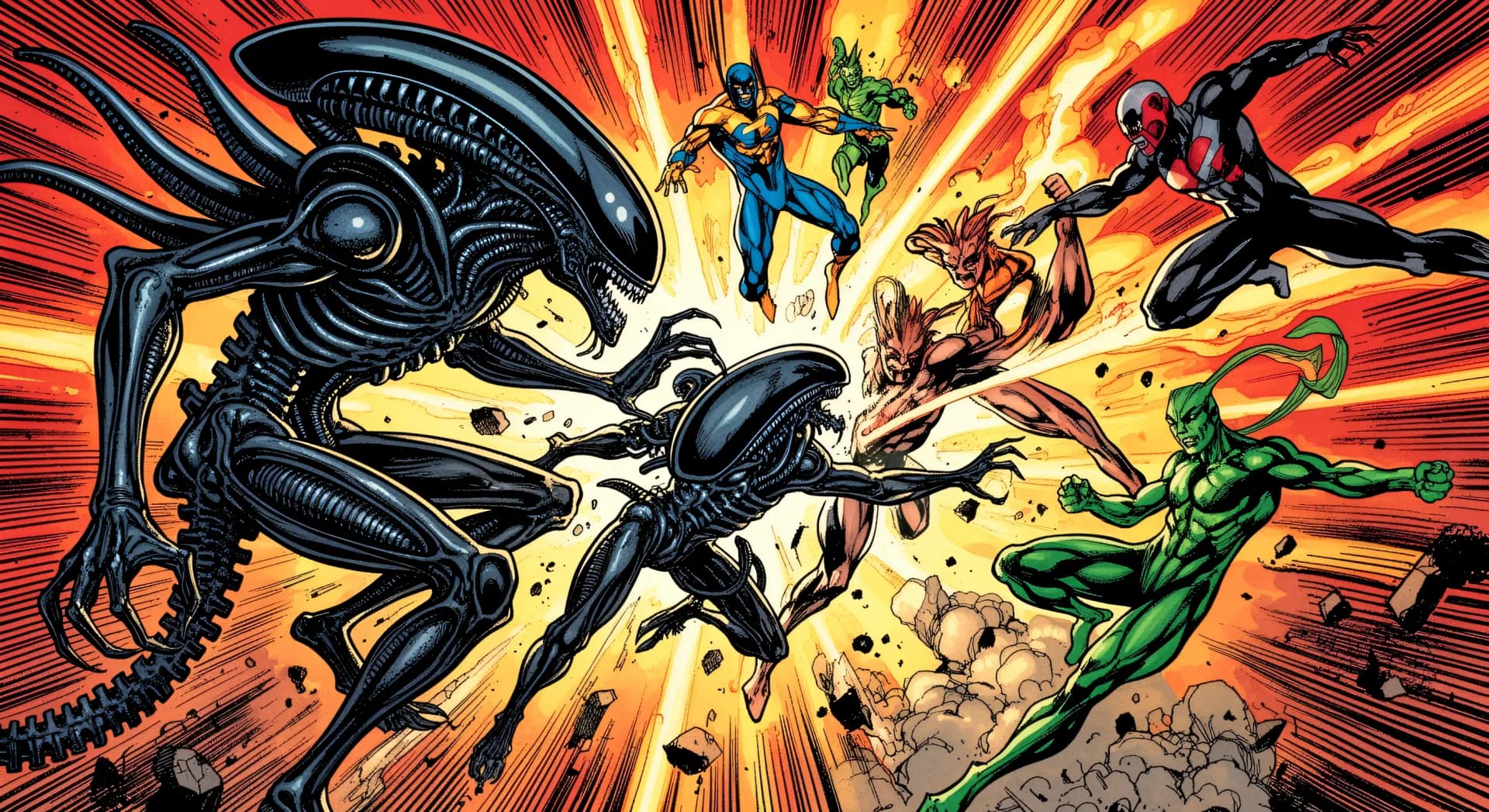 Alien vs. X-Men : Marvel industrialise le crossover