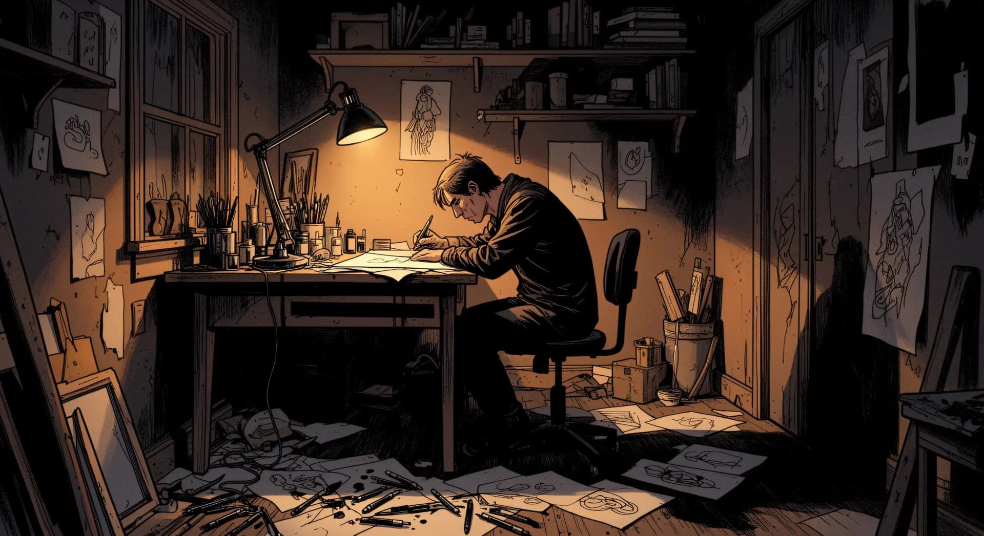 Auteurs BD en France : 53 % sous le SMIC