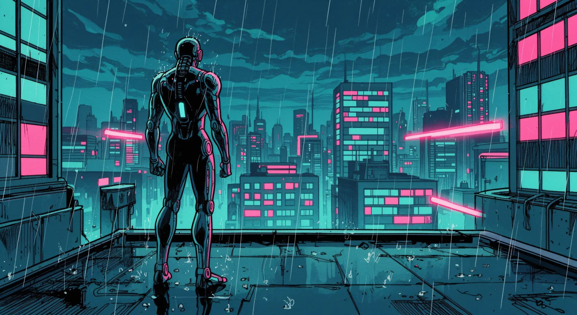 Ghost in the Shell 2026 : le cyberpunk redessiné à la main