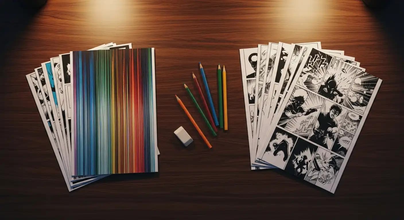 Manhwa vs manga : la guerre des formats explose en 2026